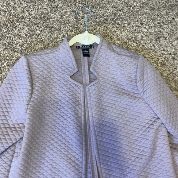 Soft, purple dress coat size medium - Picture 3 of 4